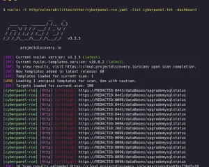 nuclei template poc | CyberPanel Remote Code Execution