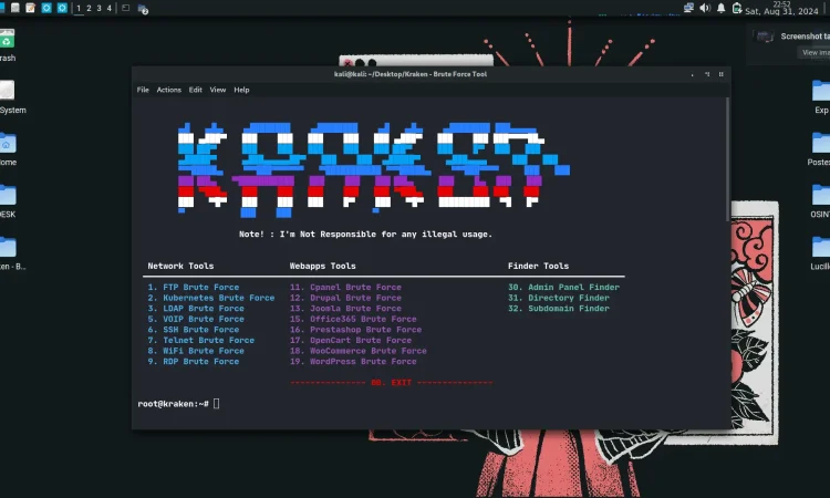 Kraken 多合一简化暴力破解攻击工具
