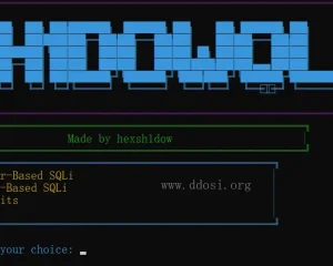 Sh1dowQLI 基于Python的SQL注入漏洞扫描器