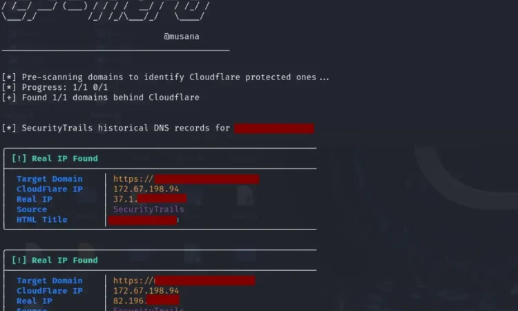 CF-Hero 查找Cloudflare保护的网站真实IP