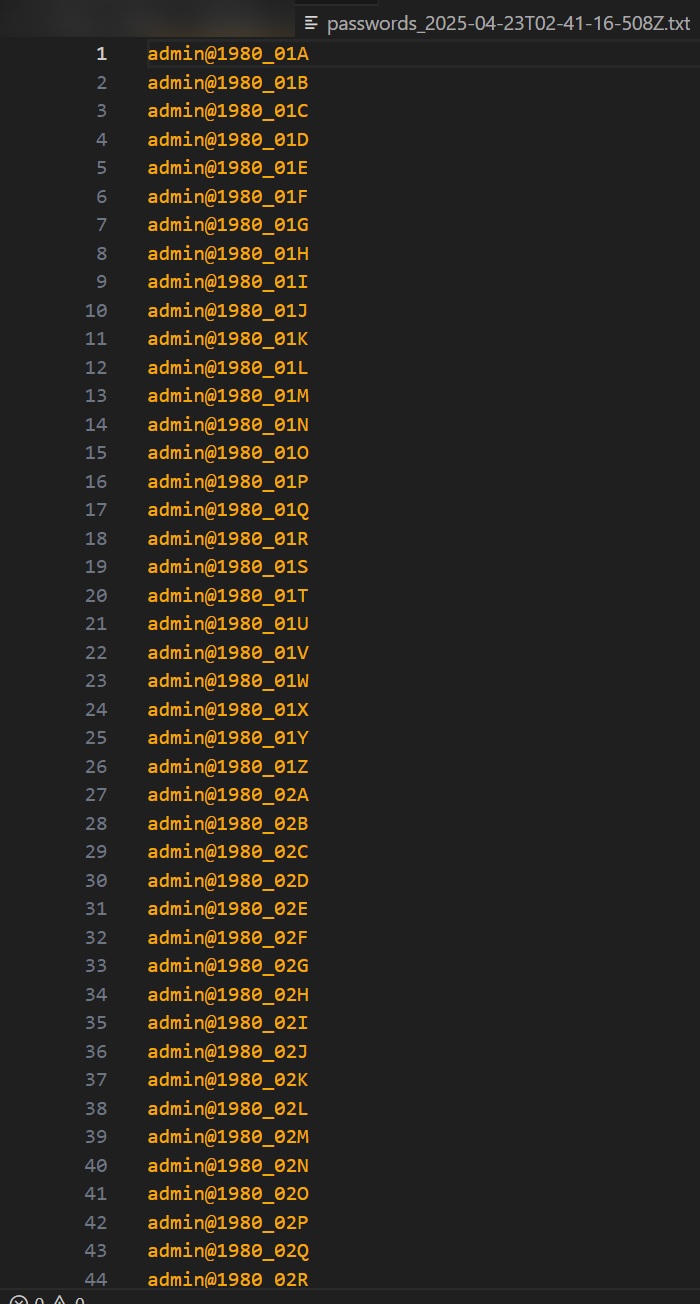 渗透测试密码字典生成器,Penetration Testing Password Dictionary Generator